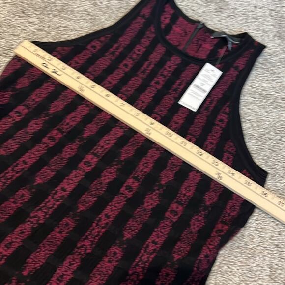 NWT $$150 White House Black Market Sleeveless Python Snake Sweater Dress M Sexy - Picture 16 of 16